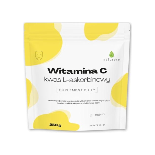 Witamina C kwas l-askorbinowy, 250 g | drogeria-zdrowie.com.pl