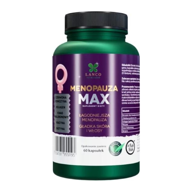 Menopauza Max, 60 kapsułek | drogeria-zdrowie.com.pl