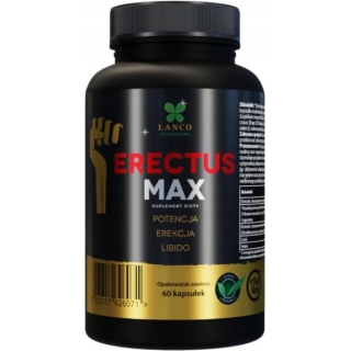 LANCO NUTRITIONS Erectus max, 60 kapsułek