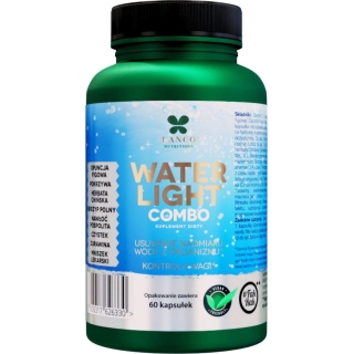 LANCO NUTRITIONS Water Light Combo usuwanie nadmiaru wody z organizmu, 60 kapsułek