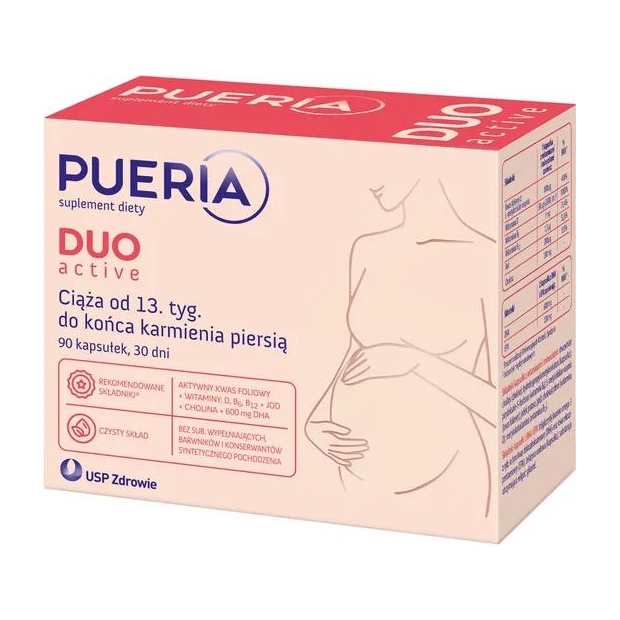 PUERIA Duo Active, 90 kapsułek | drogeria-zdrowie.com.pl