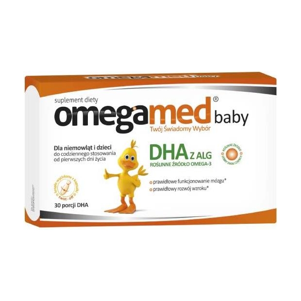 OMEGAMED Baby, 30 kapsułek twist-off | drogeria-zdrowie.com.pl