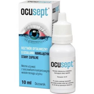 OCUSEPT Krople do oczu, 10 ml