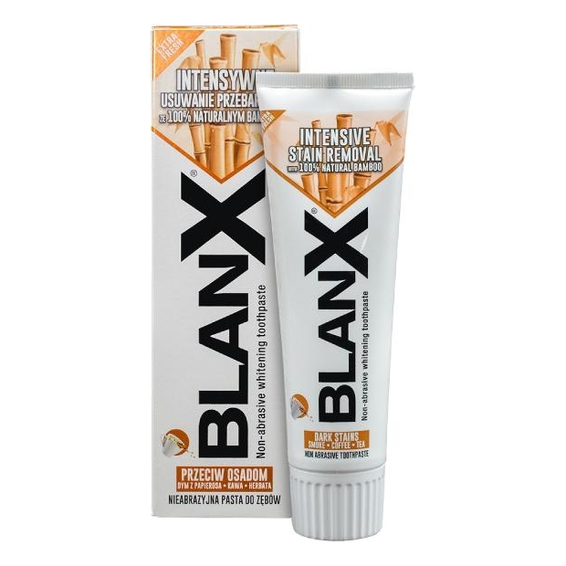 BLANX Pasta przeciw osadom do zębów, 75 ml | drogeria-zdrowie.com.pl