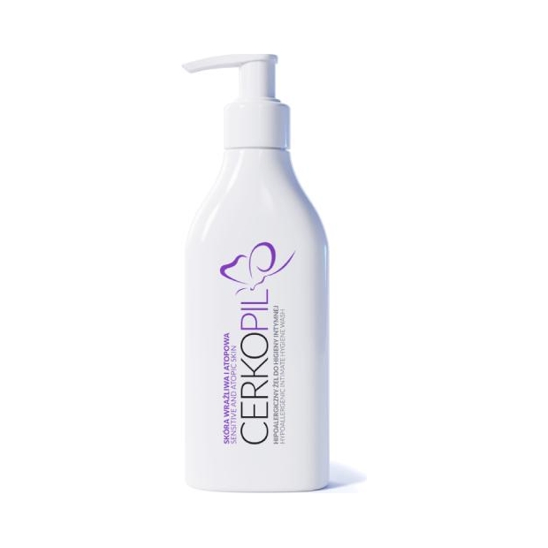 CERKOPIL Żel do higieny intymnej hipoalergiczny, 200 ml | drogeria-zdrowie.com.pl