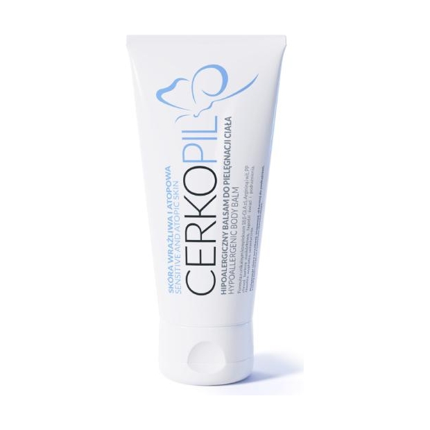 CERKOPIL Balsam do pielęgnacji ciała hipoalergiczny, 200 ml | drogeria-zdrowie.com.pl