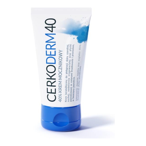 CERKODERM 40 Krem mocznikowy 40%, 50 ml | drogeria-zdrowie.com.pl