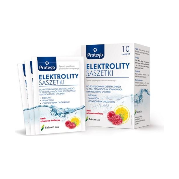 PROTEGO Elektrolity, 10 saszetek | drogeria-zdrowie.com.pl