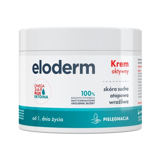 ELODERM Krem aktywny od 1 dnia życia, 300 ml | drogeria-zdrowie.com.pl