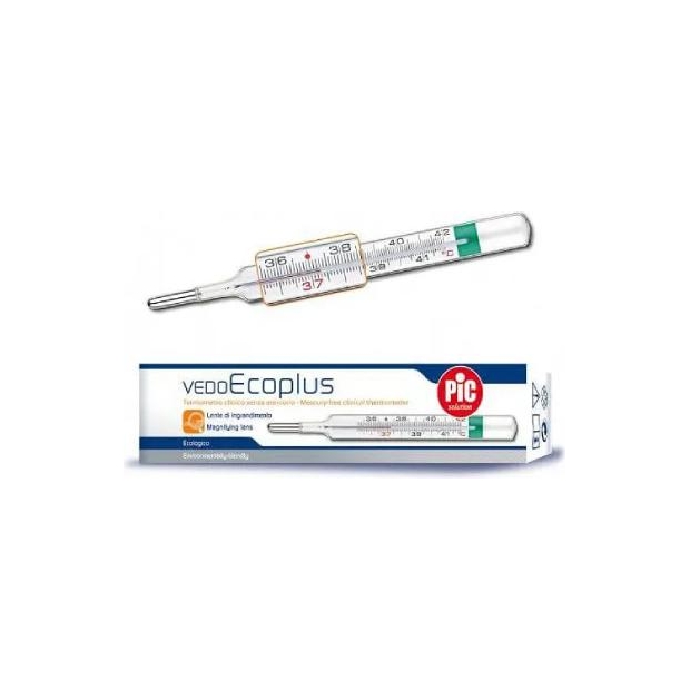 PIC Vedoeco Plus Termometr szklany bezrtęciowy | drogeria-zdrowie.com.pl