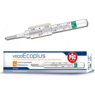 PIC Vedoeco Plus Termometr szklany bezrtęciowy