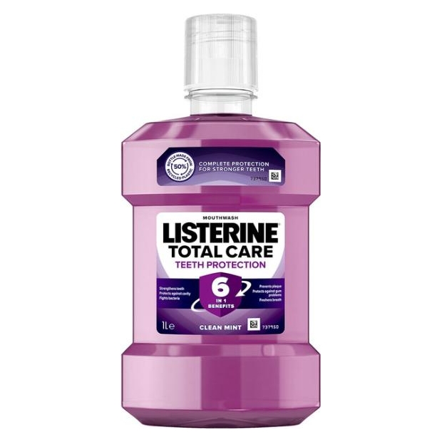 LISTERINE Total Care Płyn do płukania jamy ustnej, 1000 ml | drogeria-zdrowie.com.pl
