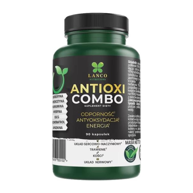LANCO NUTRITIONS Antioxi Combo, 90 kapsułek | drogeria-zdrowie.com.pl