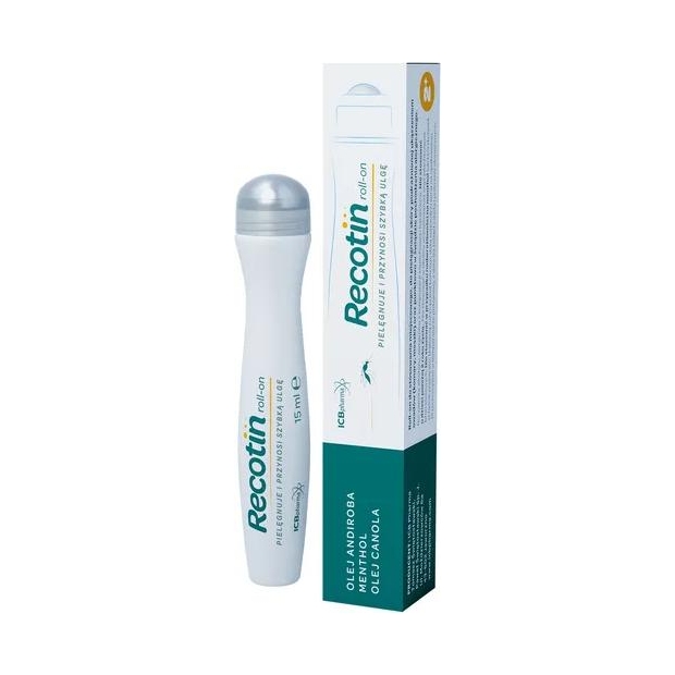 Recotin Roll-on na ukąszenia owadów, 15ml | drogeria-zdrowie.com.pl