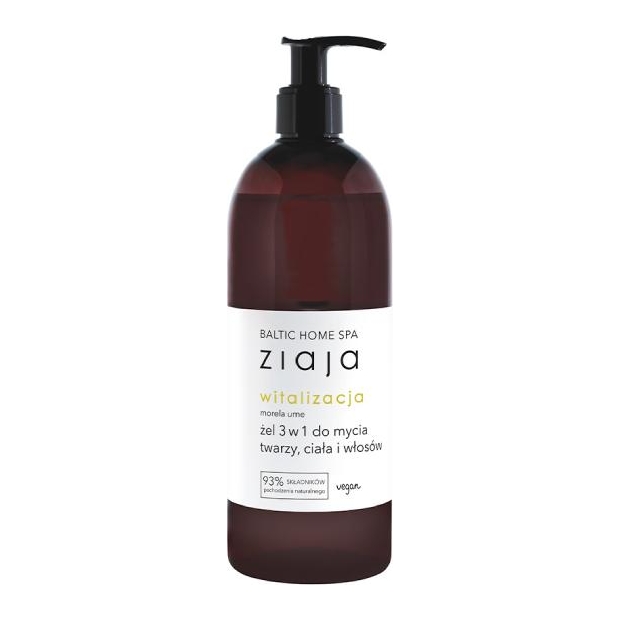 ZIAJA Baltic Home SPA Żel do mycia 3w1, 500ml | drogeria-zdrowie.com.pl
