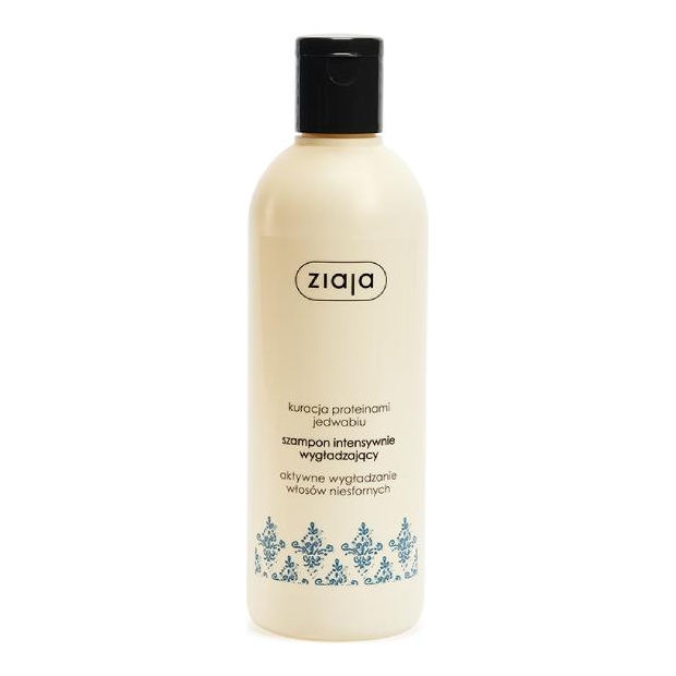 ZIAJA Proteiny Jedwabiu Szampon do mycia włosów, 300ml | drogeria-zdrowie.com.pl