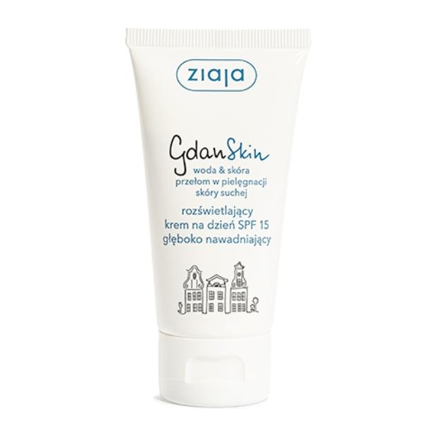 ZIAJA Gdanskin Krem na dzień SPF15 rozświetlający, 50ml | drogeria-zdrowie.com.pl