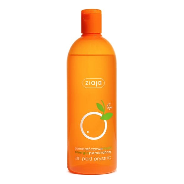 ZIAJA Pomarańczowe mydło pod prysznic żel, 500ml | drogeria-zdrowie.com.pl