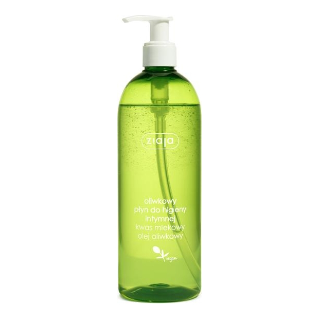 ZIAJA Oliwkowy płyn do higieny intymnej, 500ml | drogeria-zdrowie.com.pl