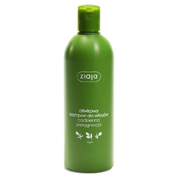 ZIAJA Oliwkowy szampon do codziennego mycia włosów, 400ml | drogeria-zdrowie.com.pl