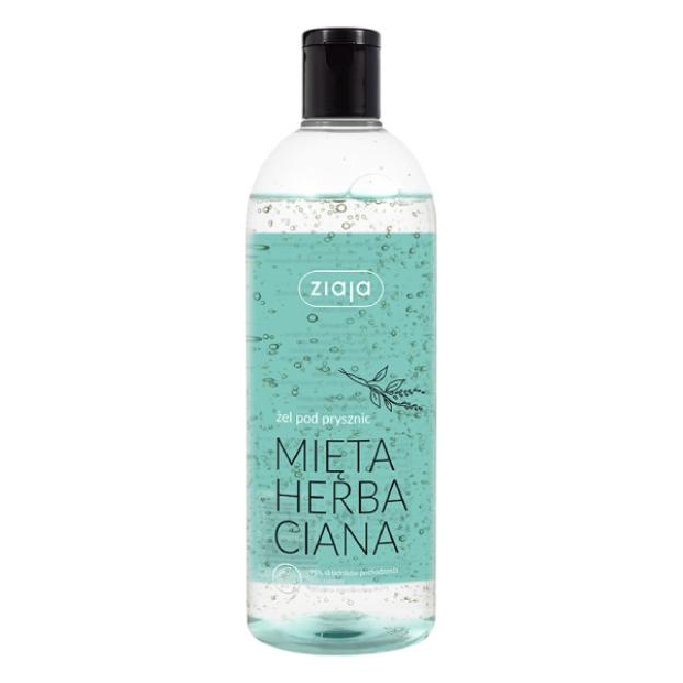 ZIAJA Mięta Herbaciana Żel pod prysznic, 500ml | drogeria-zdrowie.com.pl
