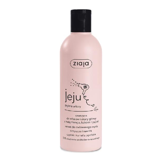 ZIAJA Jeju Szampon do mycia włosów i skóry głowy, 300ml | drogeria-zdrowie.com.pl