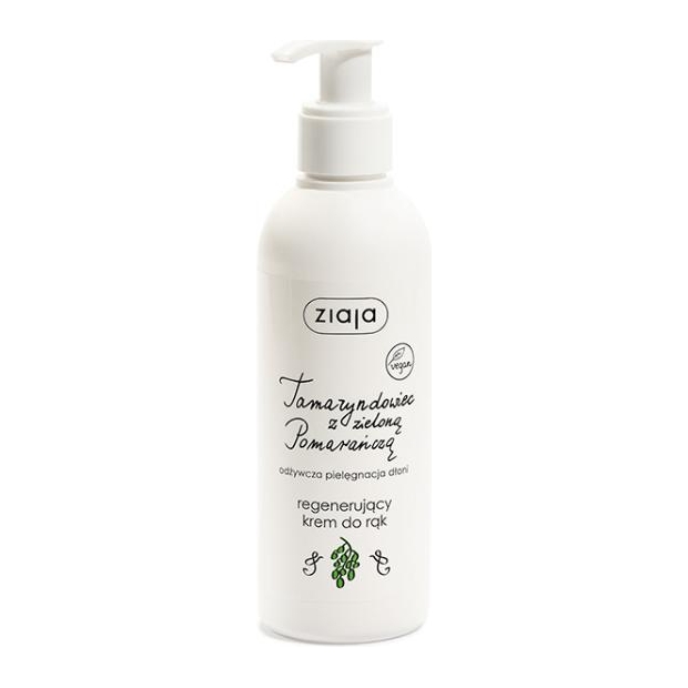 ZIAJA Krem do rąk regenerujący tamaryndowiec z pomarańczą, 200ml