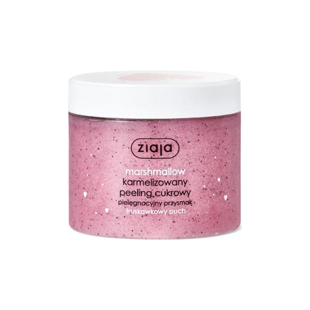 ZIAJA Marshmallow Peeling cukrowy, 300ml | drogeria-zdrowie.com.pl