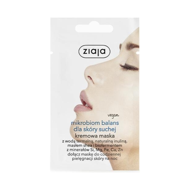 ZIAJA Mikrobiom Balans Maska skóra sucha, 7ml | drogeria-zdrowie.com.pl