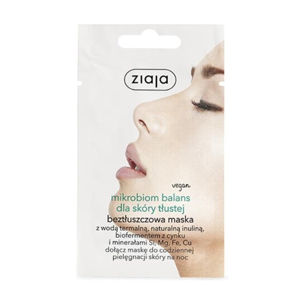 ZIAJA Mikrobiom Balans Maska skóra tłusta, 7ml | drogeria-zdrowie.com.pl