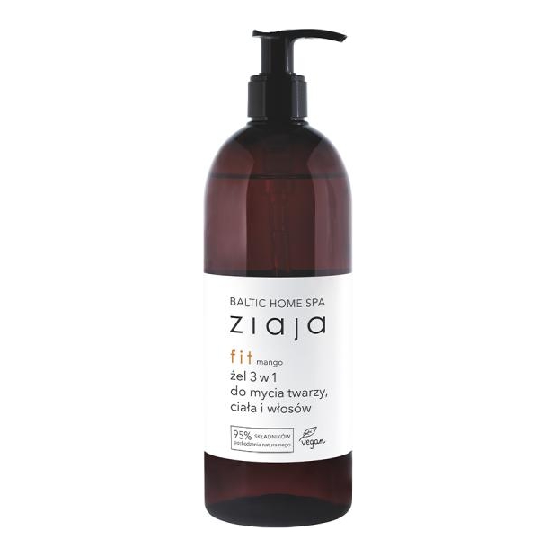 ZIAJA Baltic Home SPA Fit Żel do mycia 3w1, 500ml | drogeria-zdrowie.com.pl