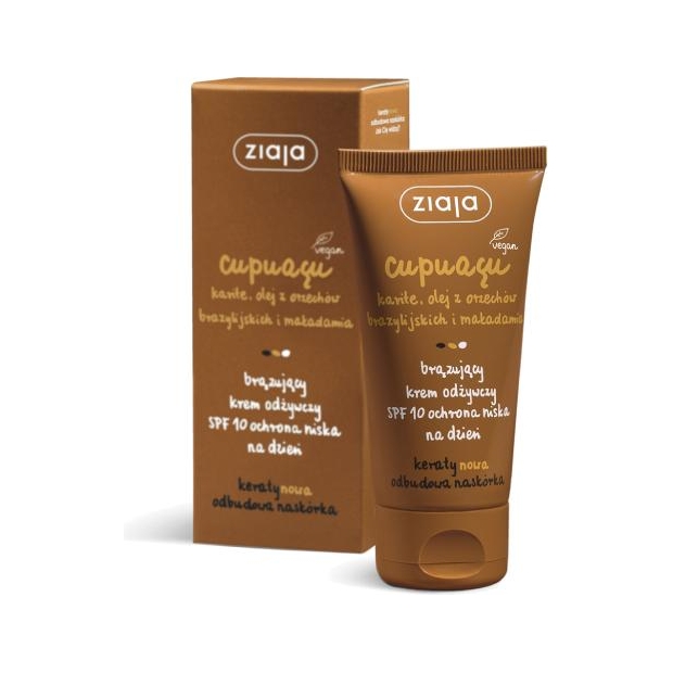 ZIAJA Cupuacu Krem brązujący na dzień, 50ml