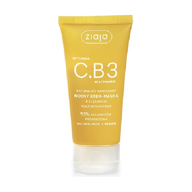 ZIAJA WITAMINA C.B3 Nocny krem-maska, 50ml | drogeria-zdrowie.com.pl