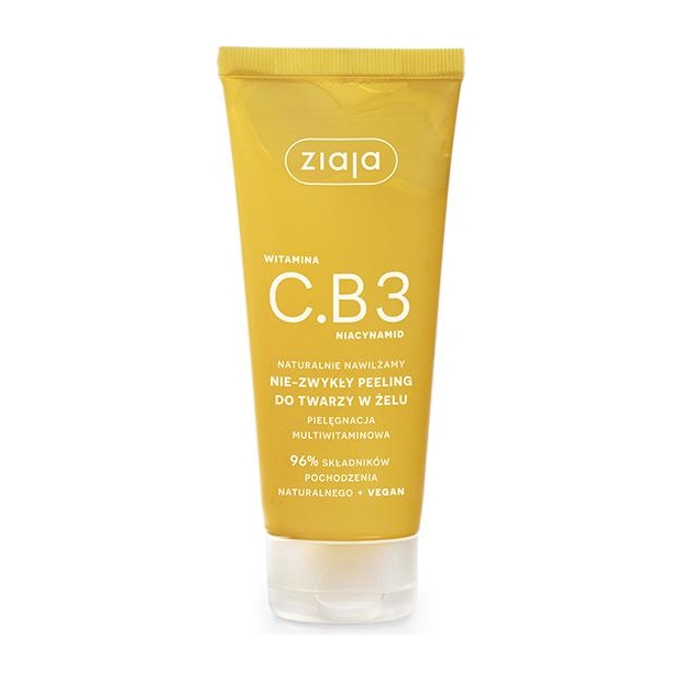 ZIAJA WITAMINA C.B3 Peeling do twarzy w żelu, 100ml | drogeria-zdrowie.com.pl
