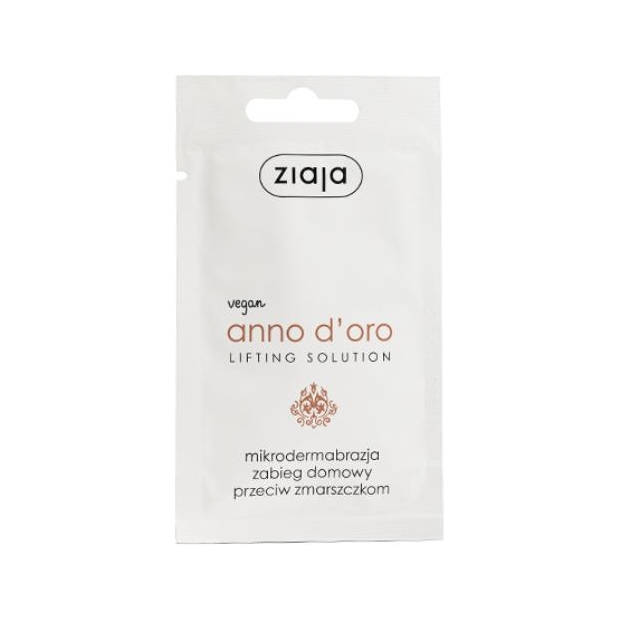ZIAJA ANNO D'ORO mikrodermabrazja peeling, 7ml | drogeria-zdrowie.com.pl