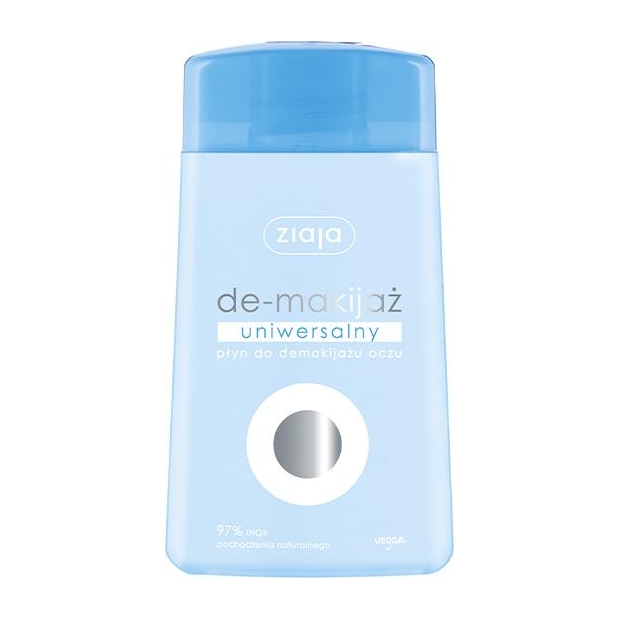 ZIAJA Płyn do demakijażu oczu uniwersalny, 120ml | drogeria-zdrowie.com.pl