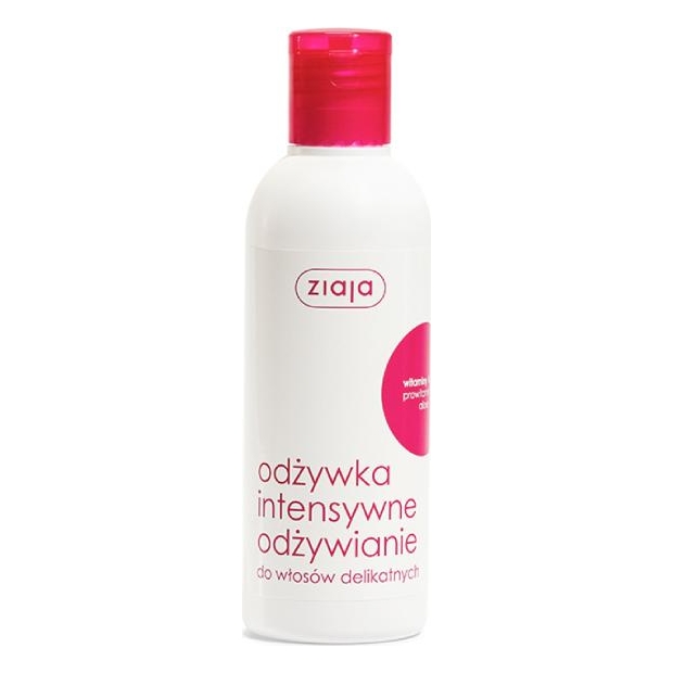 ZIAJA Intensywne Odżywienie Odżywka do włosów, 200ml | drogeria-zdrowie.com.pl