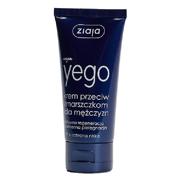 ZIAJA Yego Krem przeciwzmarszczkowy dla mężczyzn, 50ml | drogeria-zdrowie.com.pl
