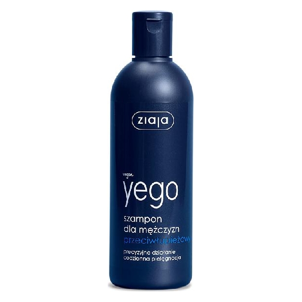 ZIAJA Yego Szampon przeciwłupieżowy dla mężczyzn, 300ml | drogeria-zdrowie.com.pl
