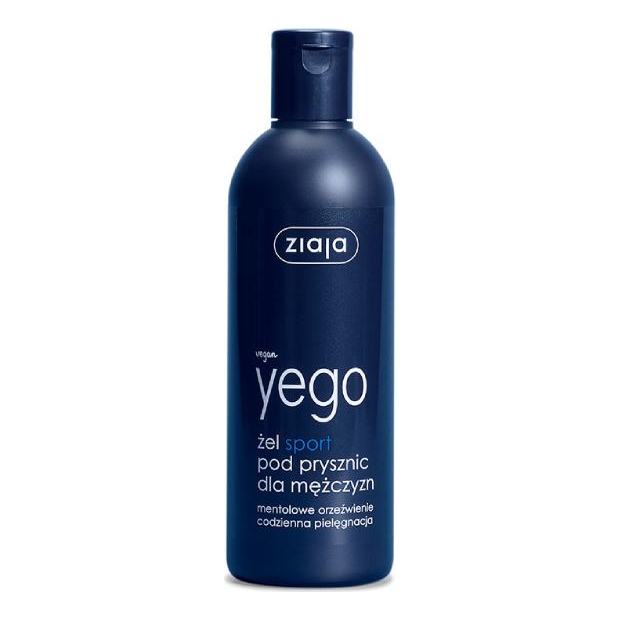 ZIAJA Yego Sport Żel pod prysznic dla mężczyzn, 300ml | drogeria-zdrowie.com.pl