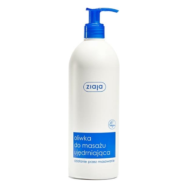 ZIAJA Oliwka do masażu ujędrniająca, 500ml | drogeria-zdrowie.com.pl