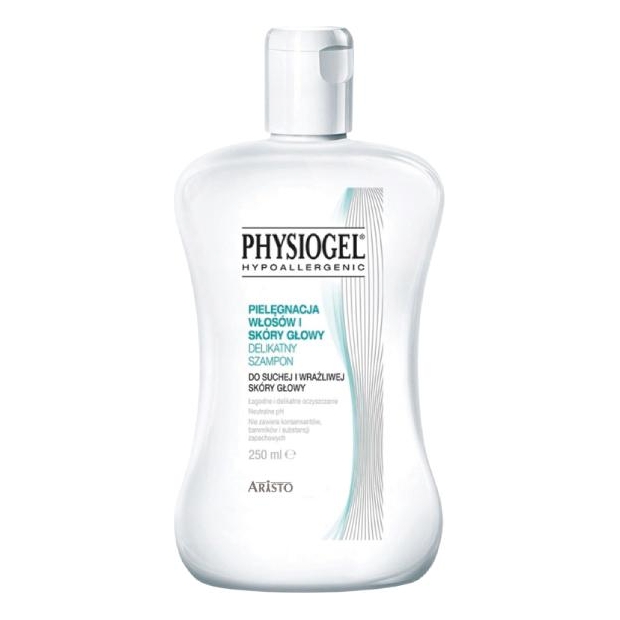 PHYSIOGEL Szampon do włosów delikatny, 250ml | drogeria-zdrowie.com.pl