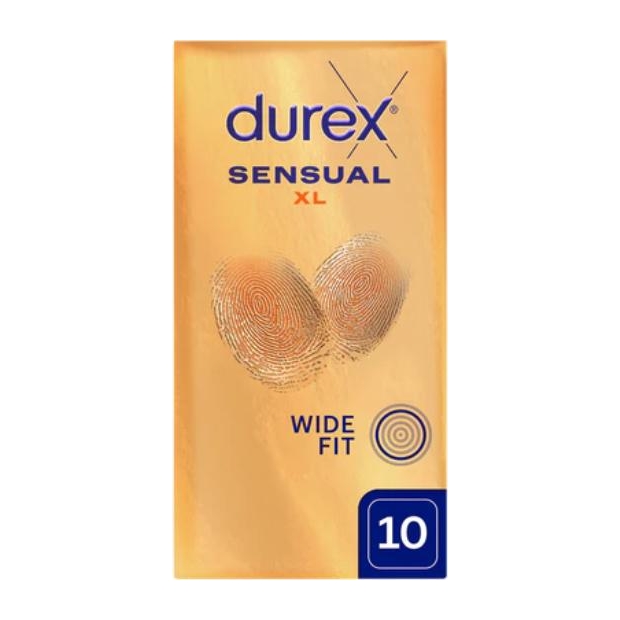 DUREX Sensual XL prezerwatywy, 10 sztuk