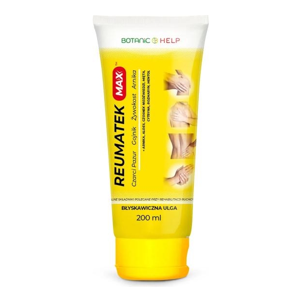 BOTANIC HELP Reumatek Max żel, 200ml