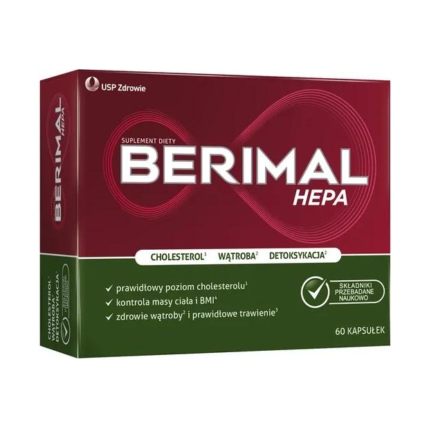 Berimal Hepa 60 kapsułek