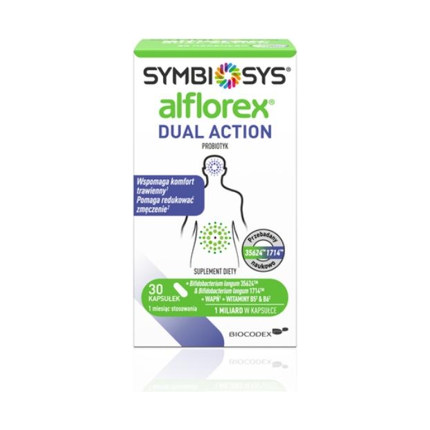Alflorex Dual Action 30kaps. | drogeria-zdrowie.com.pl