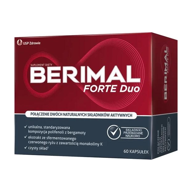 BERIMAL Forte Duo, 60 kapsułek | drogeria-zdrowie.com.pl