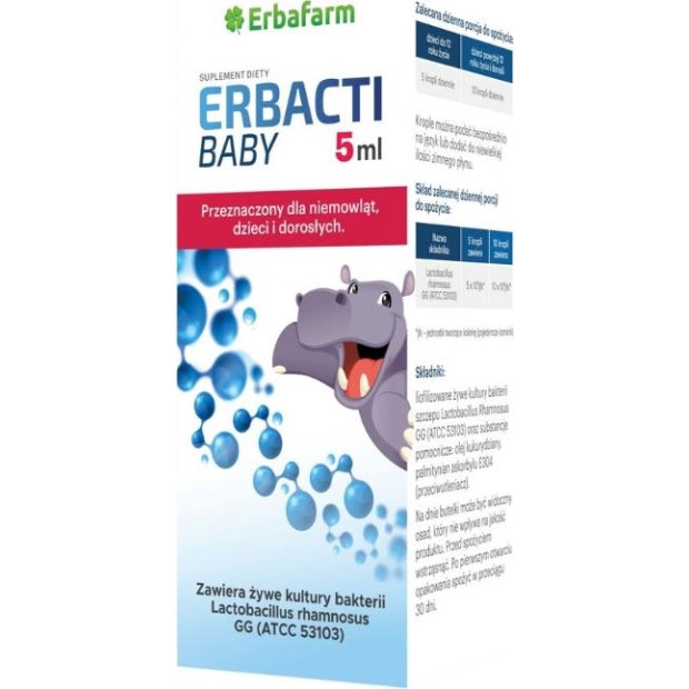 ERBACTI Baby zawiesina, 5ml