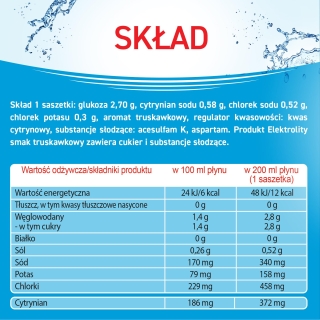 Elektrolity smak truskawka 7 saszetek - zdjęcie poglądowe #16