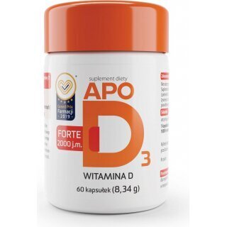 ApoD3 Forte witamina D 2000j. 60 kapsułek